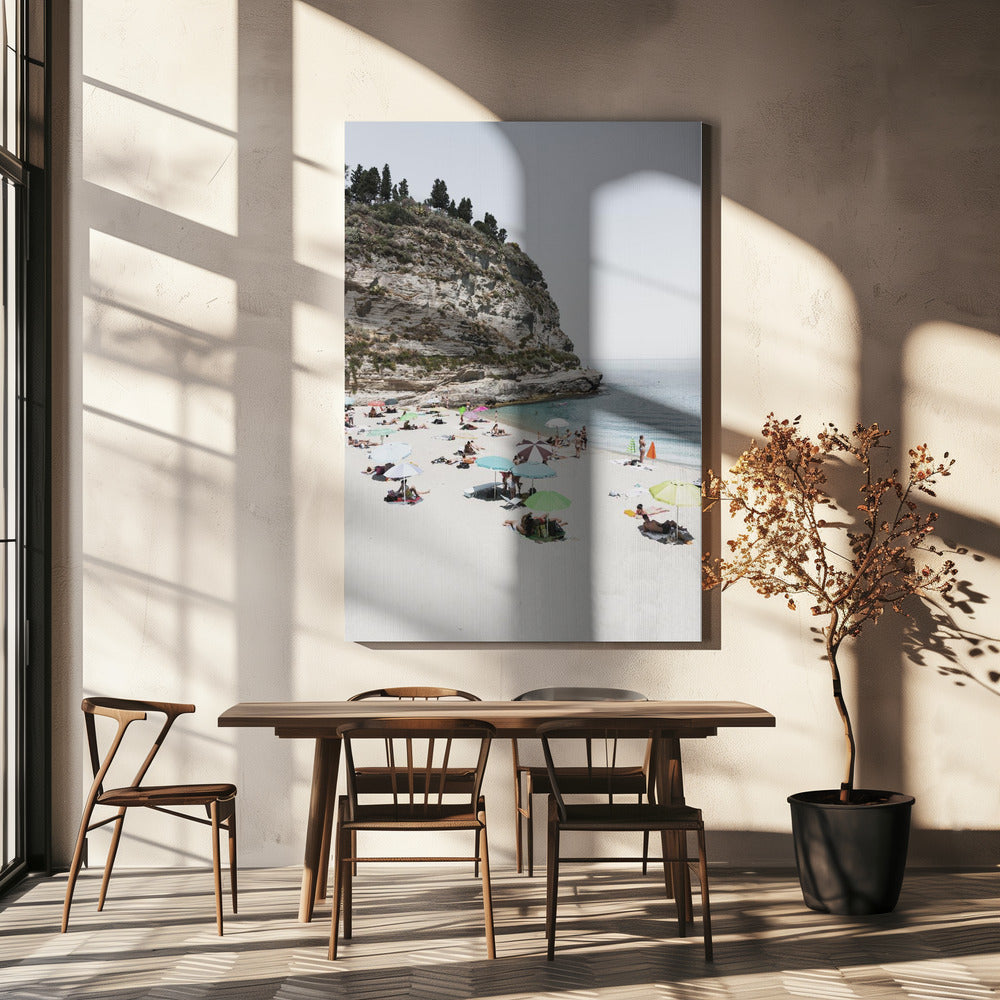 Italiaans strand | Canvas