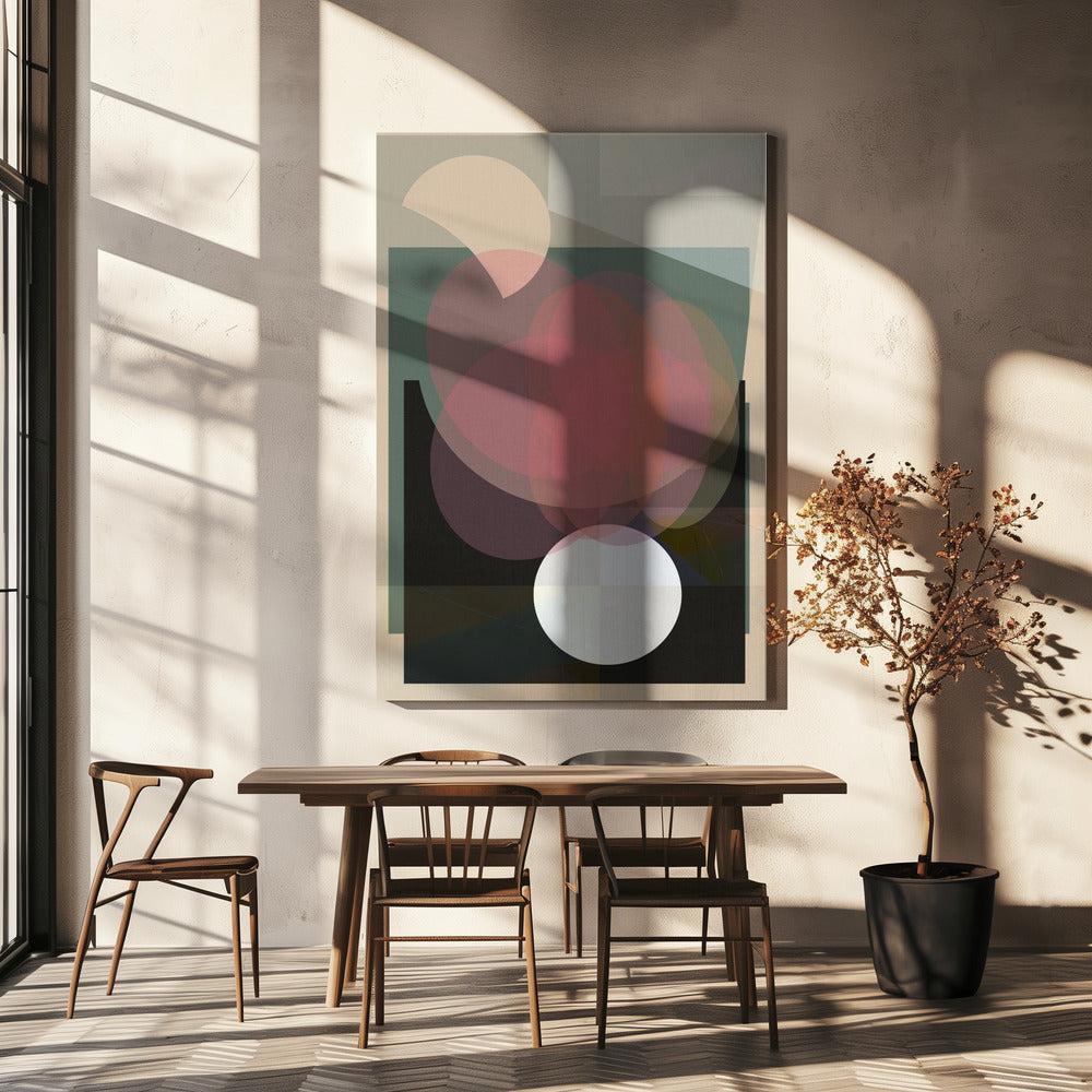 Veel Manen 1 | Canvas
