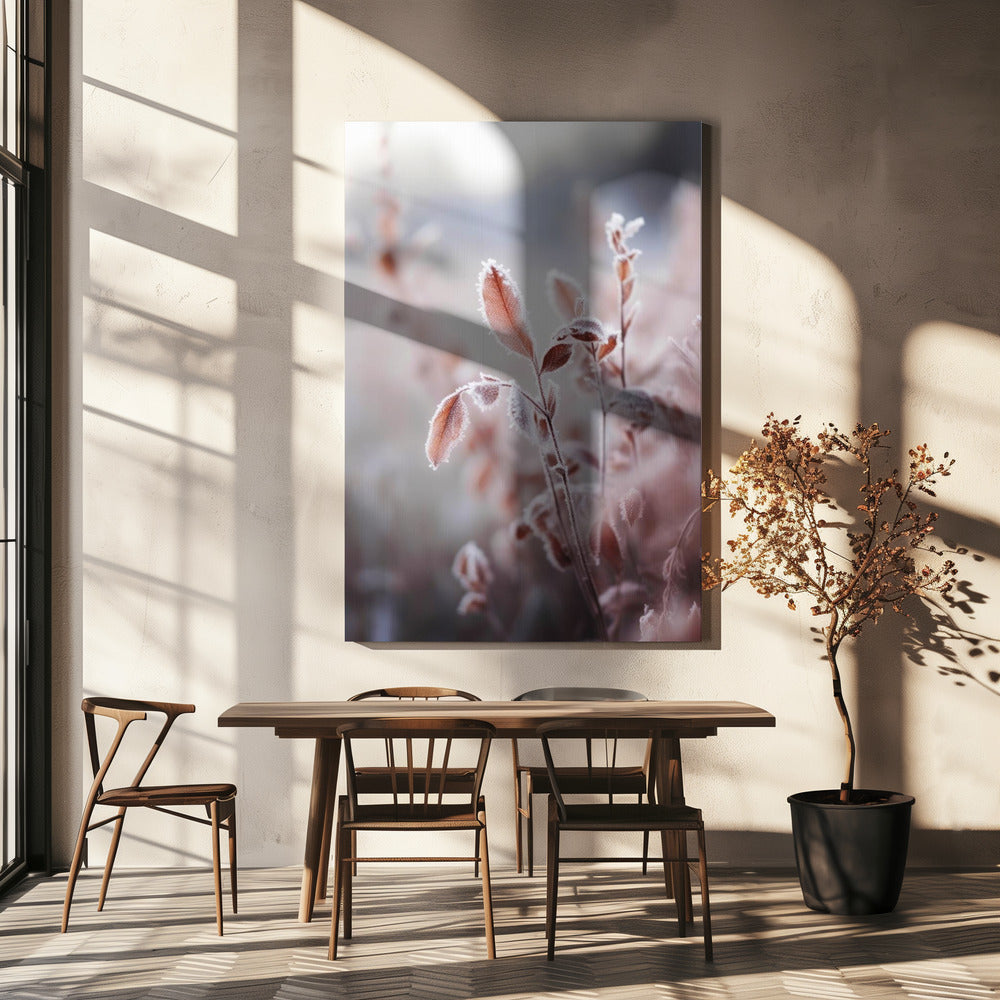 Bevroren elegantie | Canvas