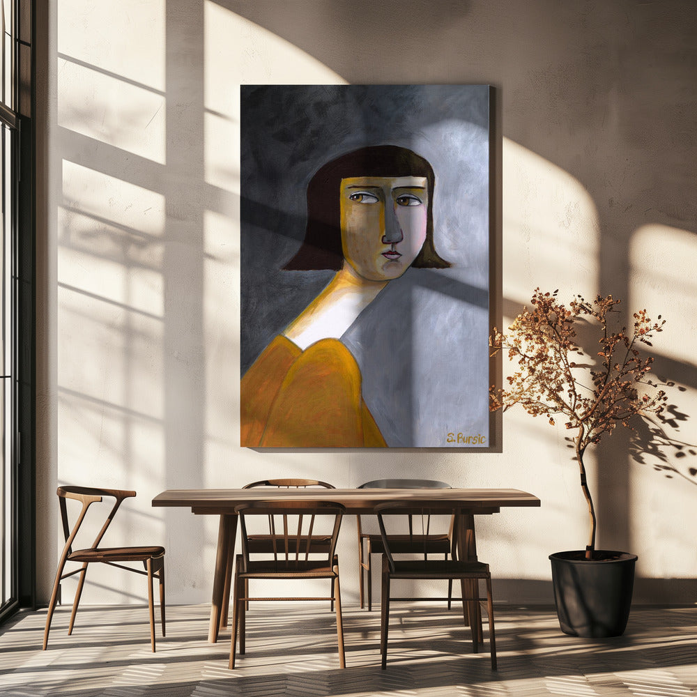 Bruine Ogen | Canvas