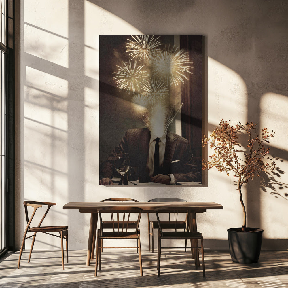 Vuurwerkhoofd | Canvas