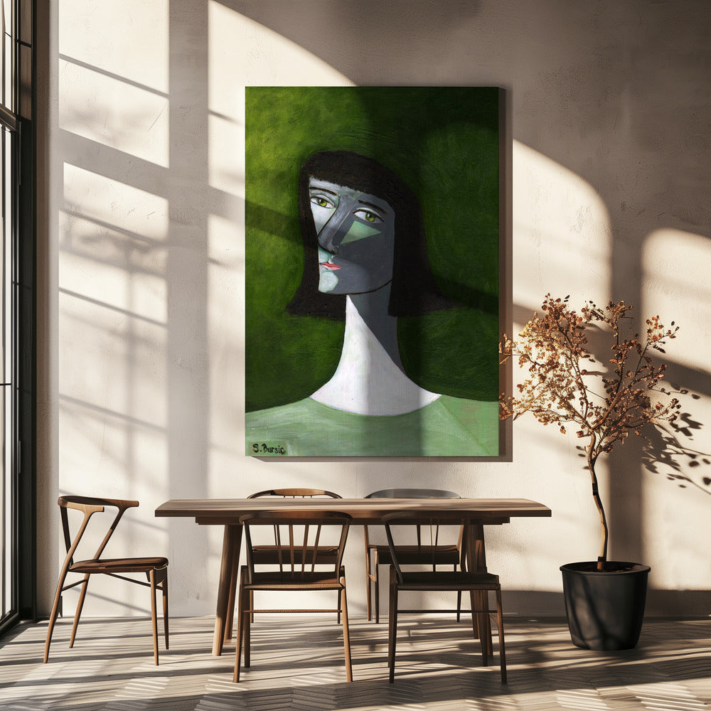 Dame in het groen | Canvas