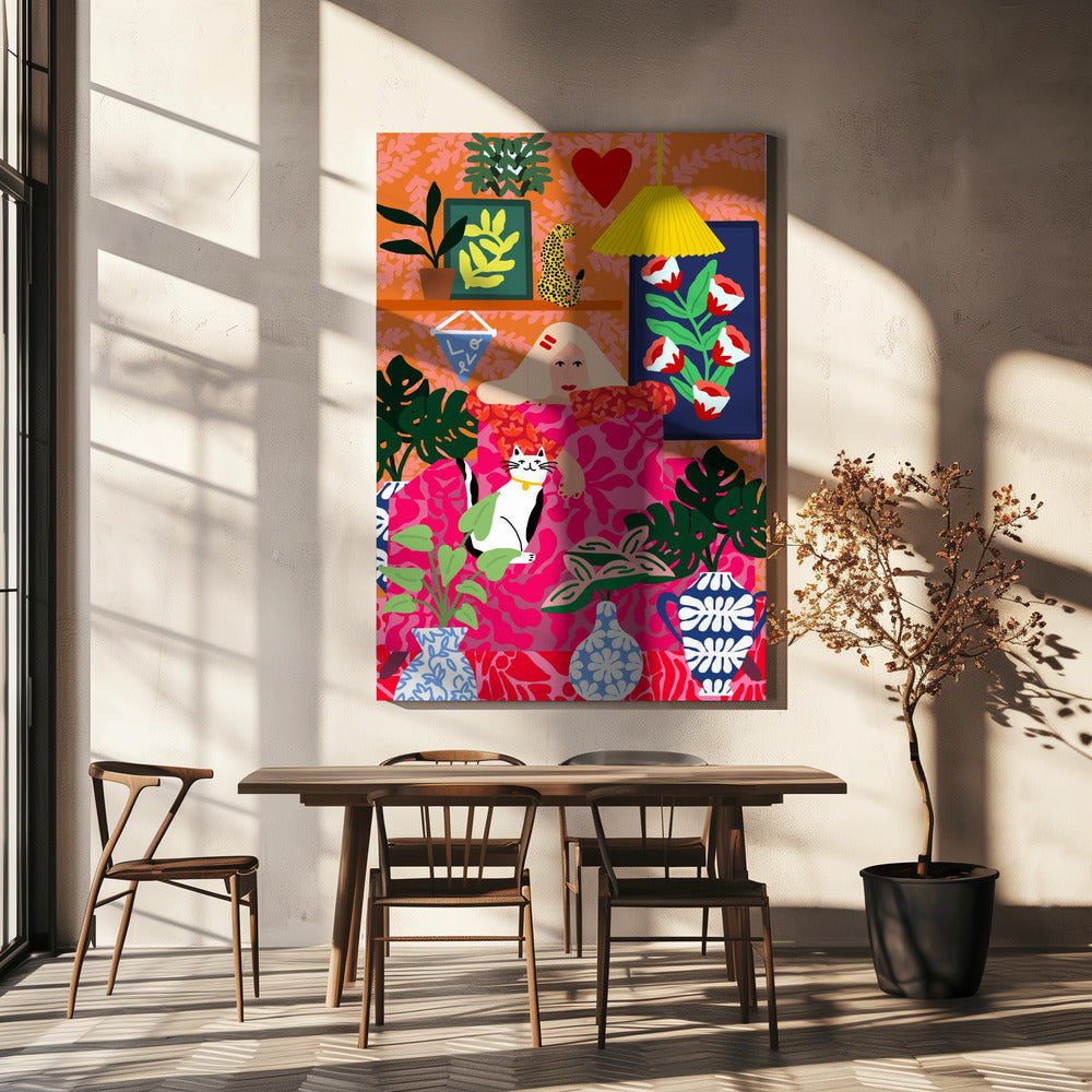 Cat Lady | Canvas