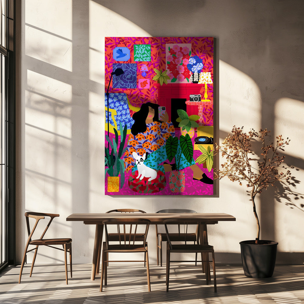 9933x14043 Din 83 Taking Selfies of Yourself | Canvas