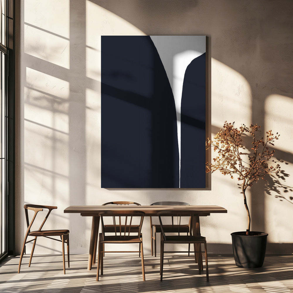 Minimalist Lines And A Striking Color Contrast | Canvas