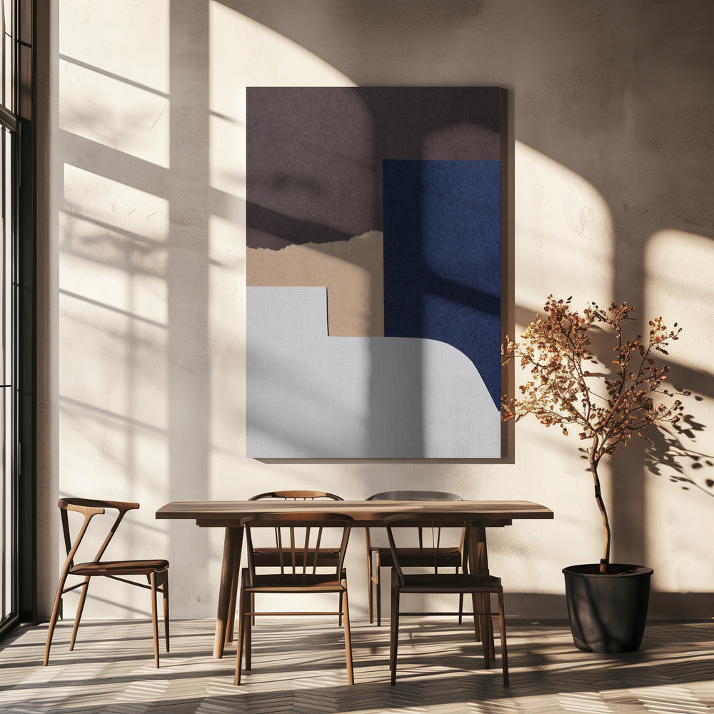 Gescheurd papier 11 | Canvas