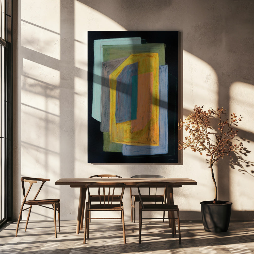 Krijt en vormen 2 | Canvas
