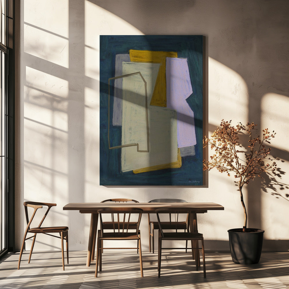 Krijt en vormen 1 | Canvas