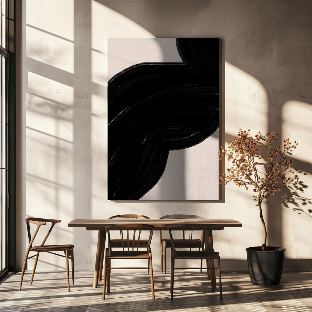 Zwarte golfstroom | Canvas