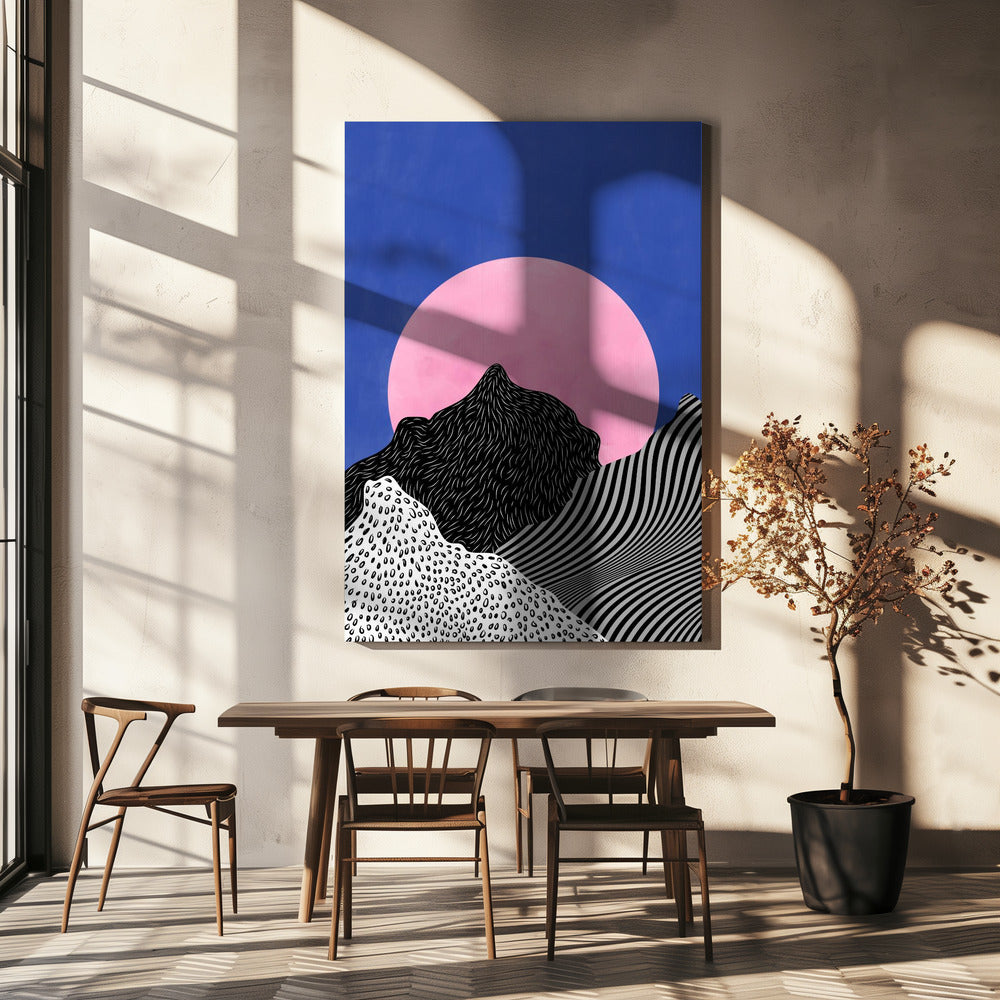 Surrealistische pieken | Canvas