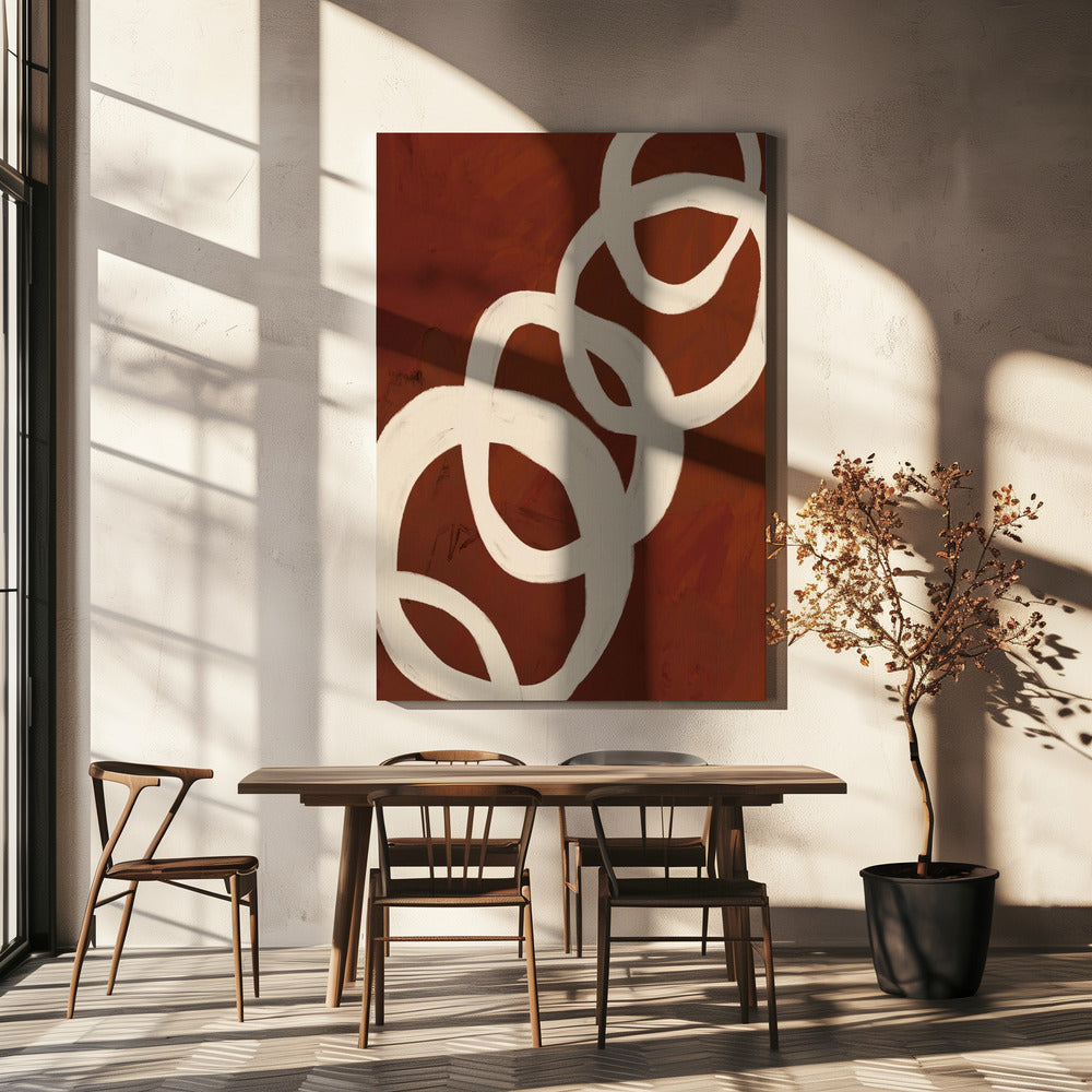 Verstrengelde wervelingen | Canvas