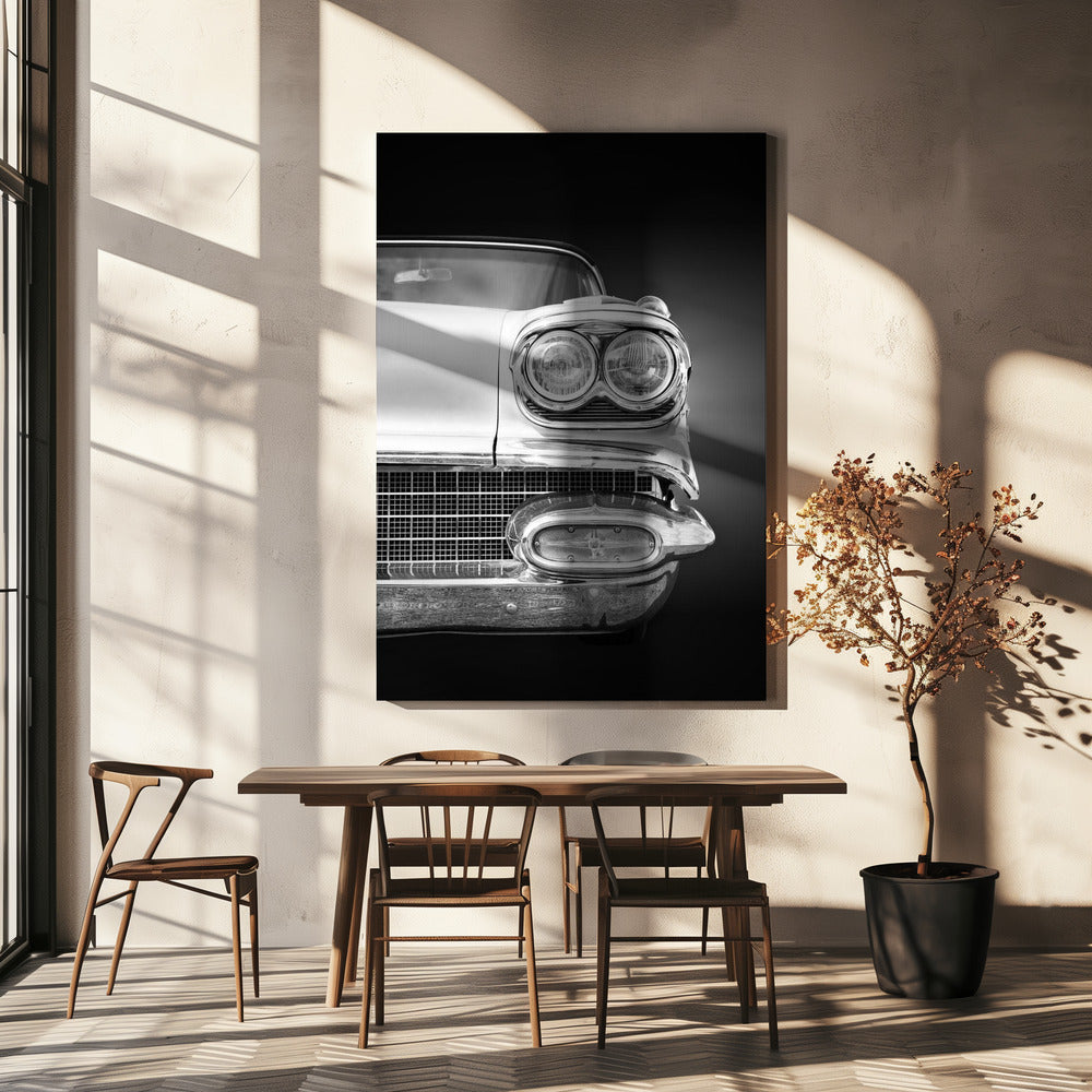 Amerikaanse klassieke auto Bonneville 1958 Cabriolet | Canvas