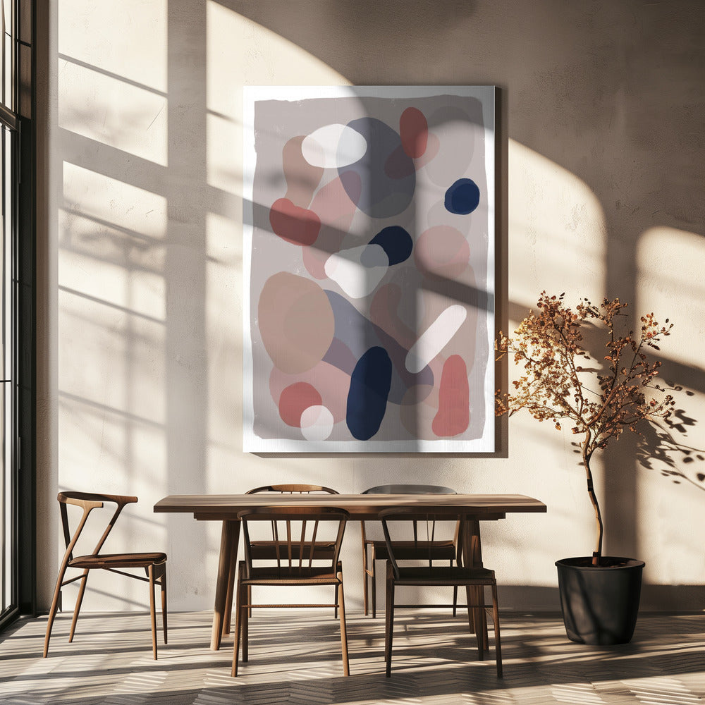 Abstracte kiezels 2 | Canvas