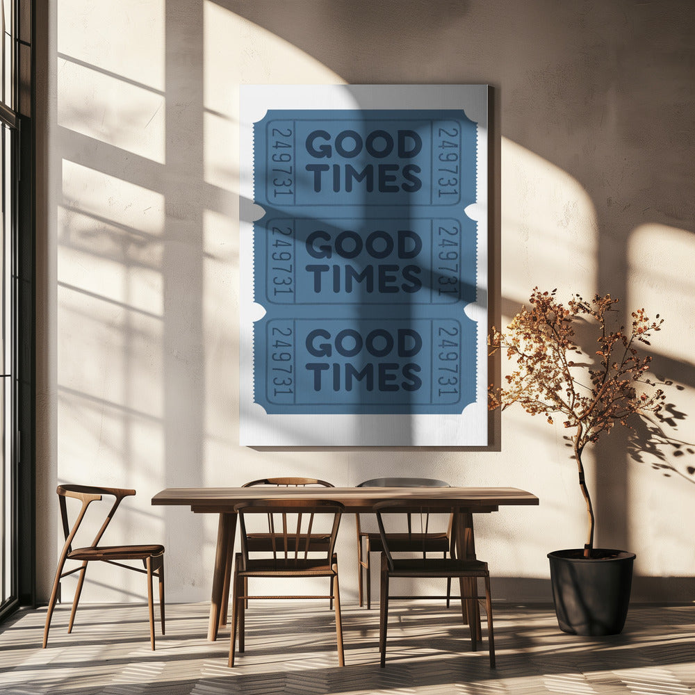 Blauwe Goede Tijden | Canvas