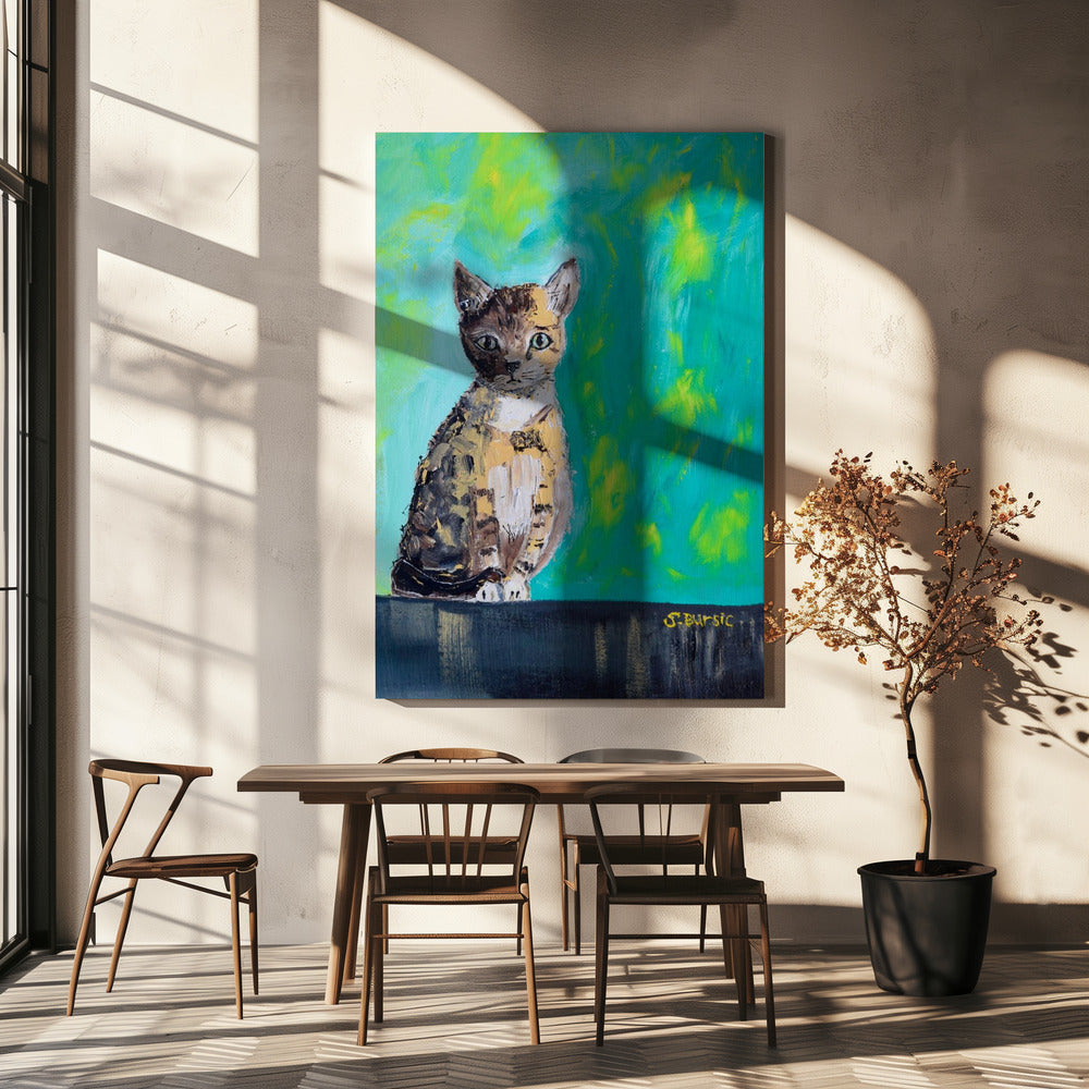 Kitten Wacht | Canvas
