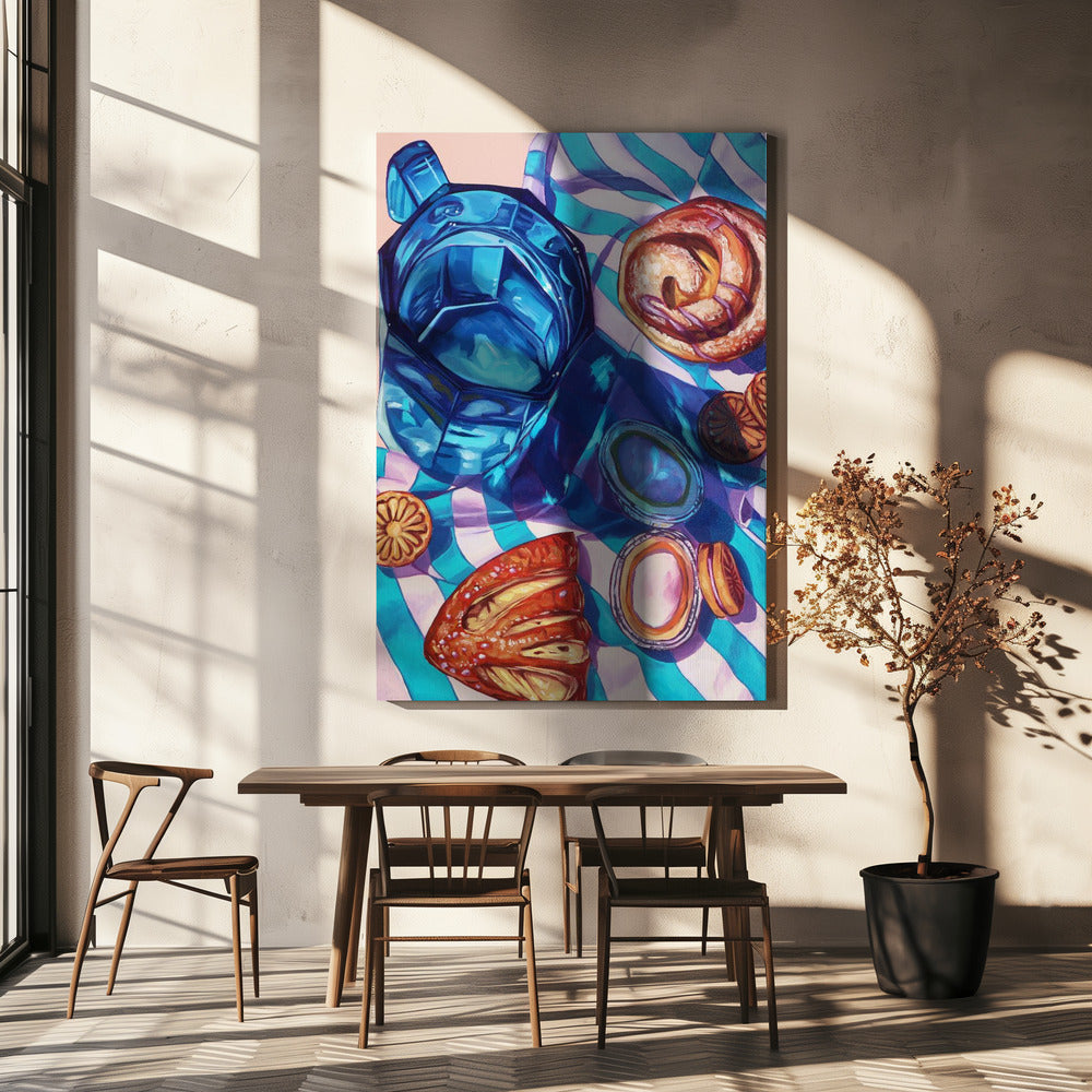 Het na-stranddutje | Canvas
