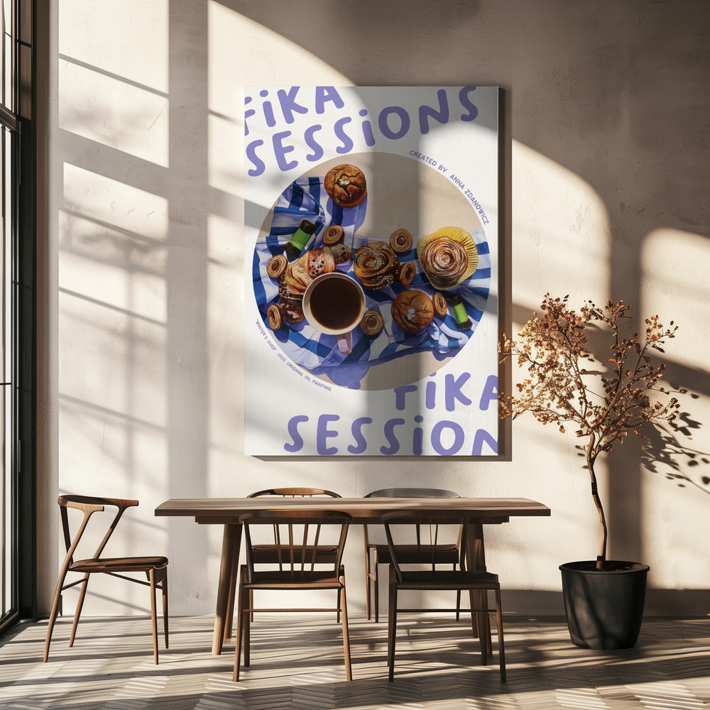 De winter is voorbij | Canvas