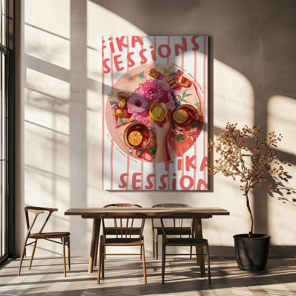 Mors de thee | Canvas