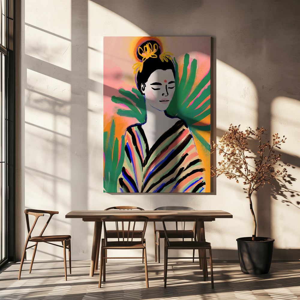 Sereen zonlicht | Canvas