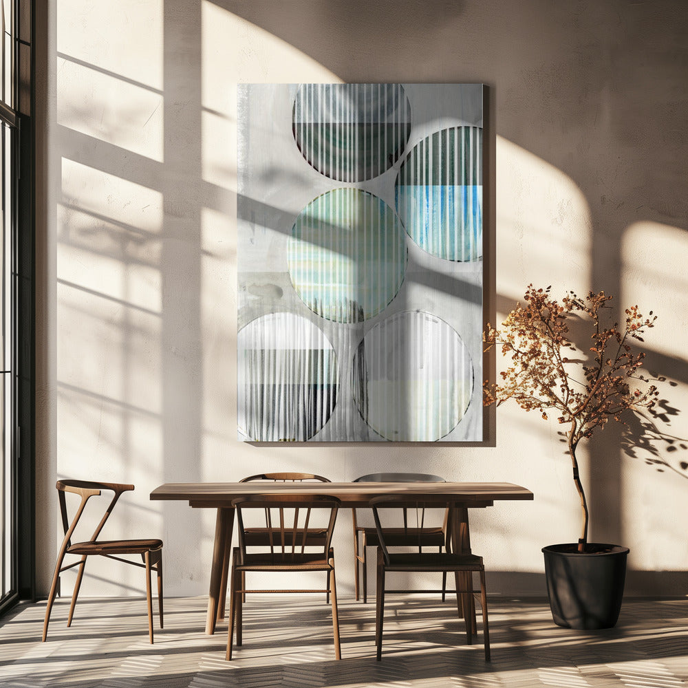 Meridian Lines | Canvas