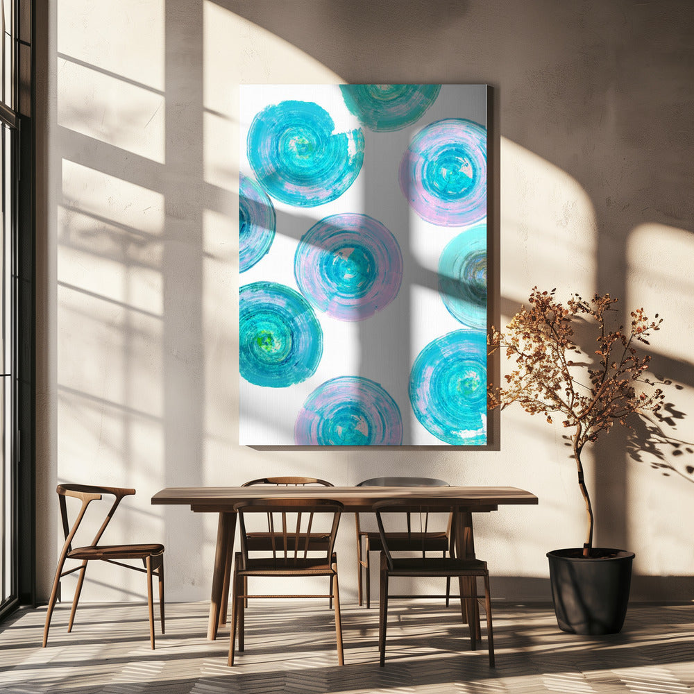 Spinning Whirls 3 | Canvas