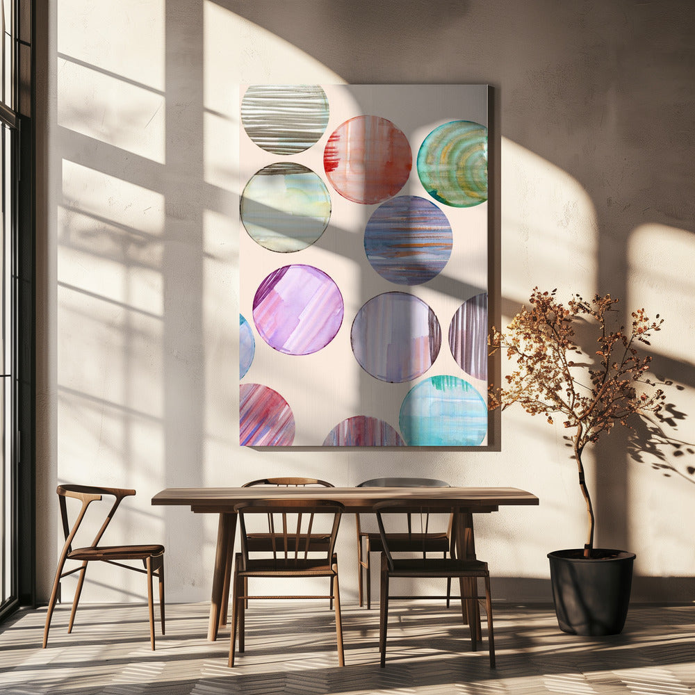 Beschermingscirkels 3 | Canvas