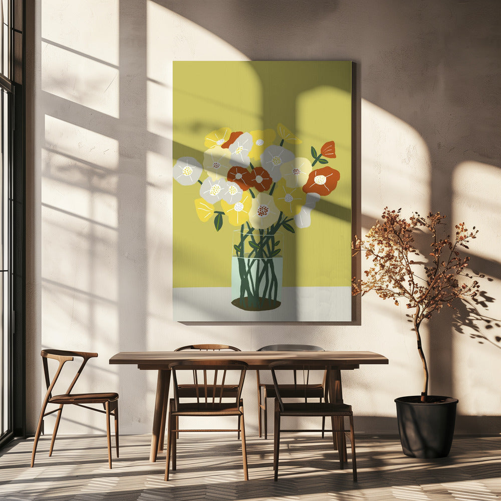 Vase of Flowers | Canvas