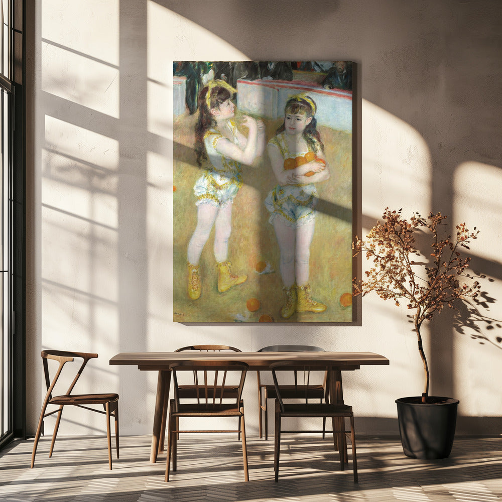 Acrobaten bij Cirque Fernando | Canvas