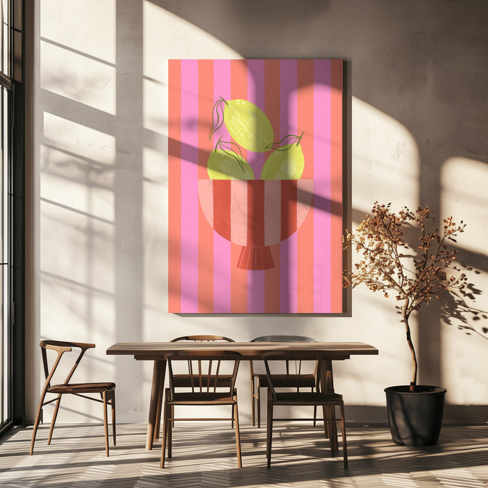 Kom met citroenen | Canvas
