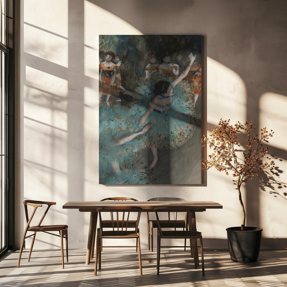 Zwaaiende danseres | Canvas