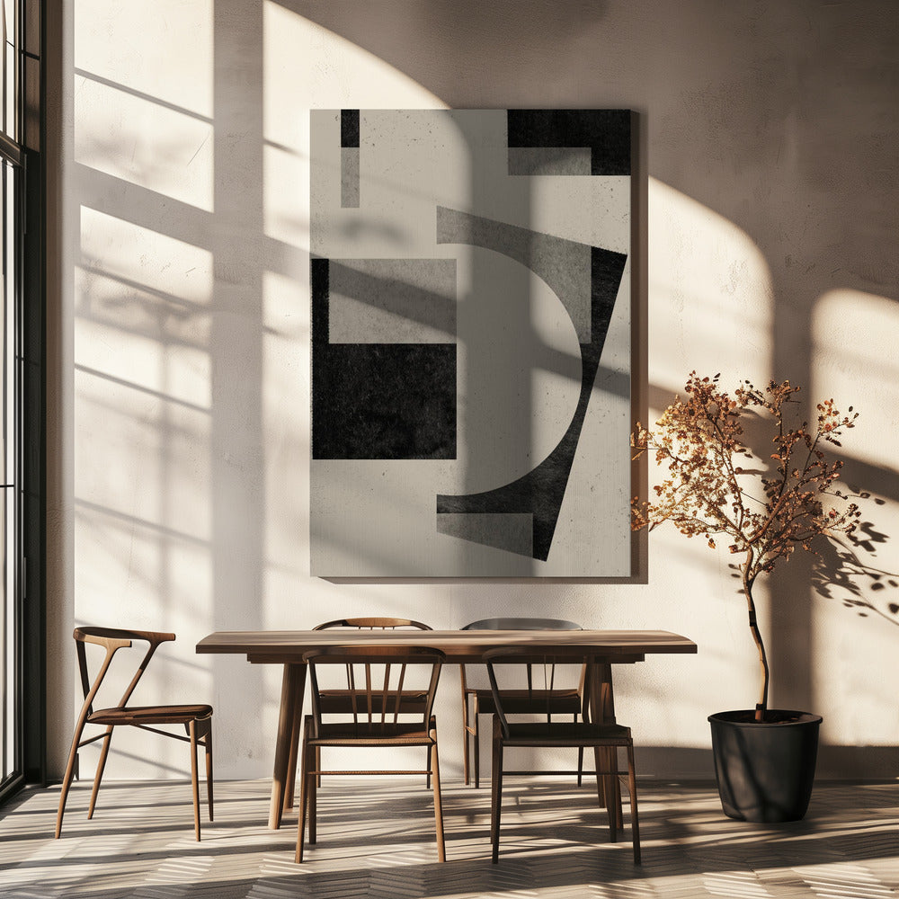 Geometrische fluisteringen | Canvas