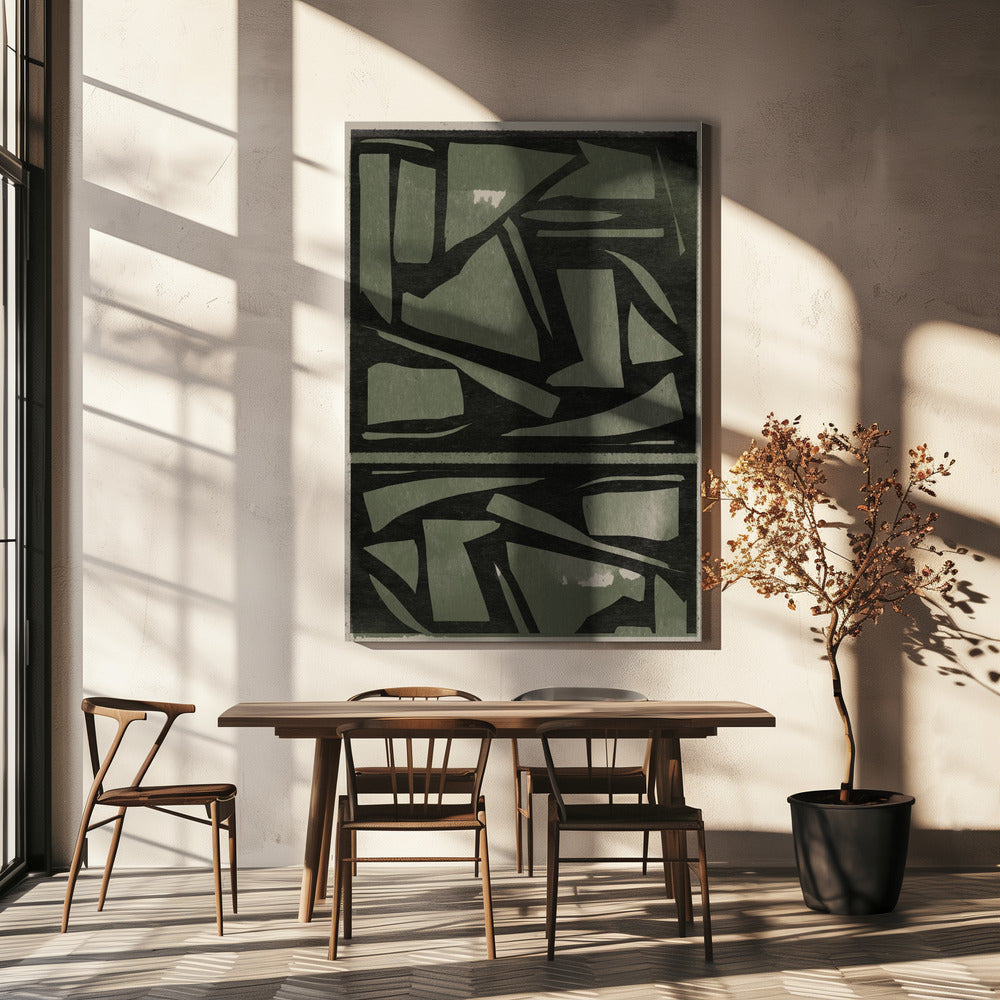 Verbrijzelde Geometrie | Canvas