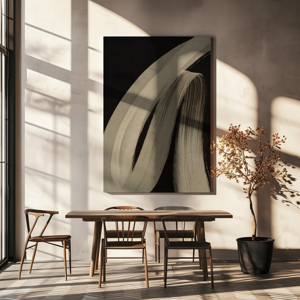 Penseelstreekdans | Canvas