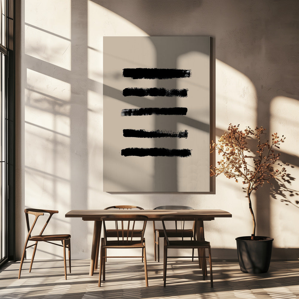 Gedurfde Streken Harmonie | Canvas