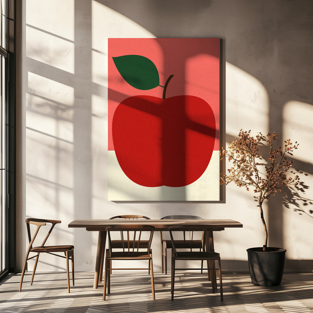 Rode appel | Canvas