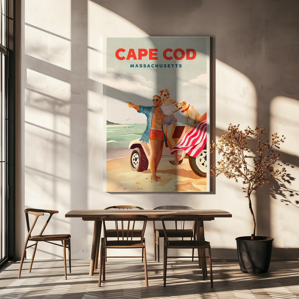 Cape Cod Massachusetts Zomerstrandkunst | Canvas