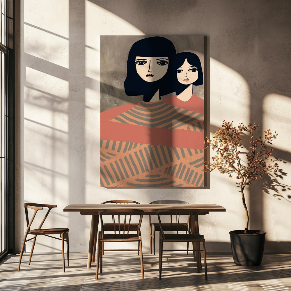 Liefde vriendschap | Canvas