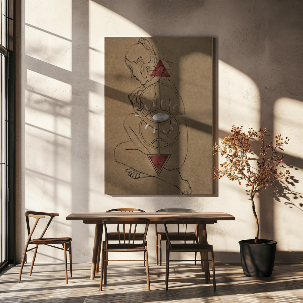 Mystieke mijmering | Canvas