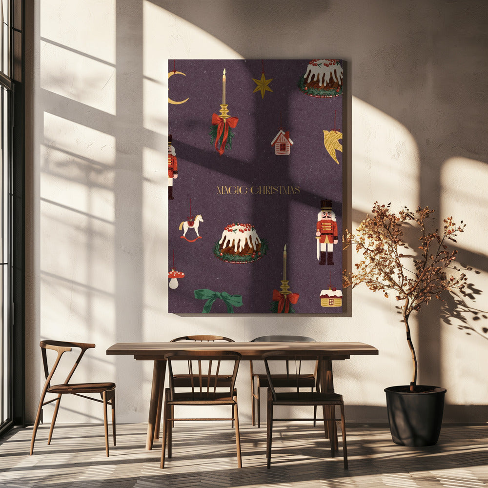 Gezellige kerstdingen | Canvas