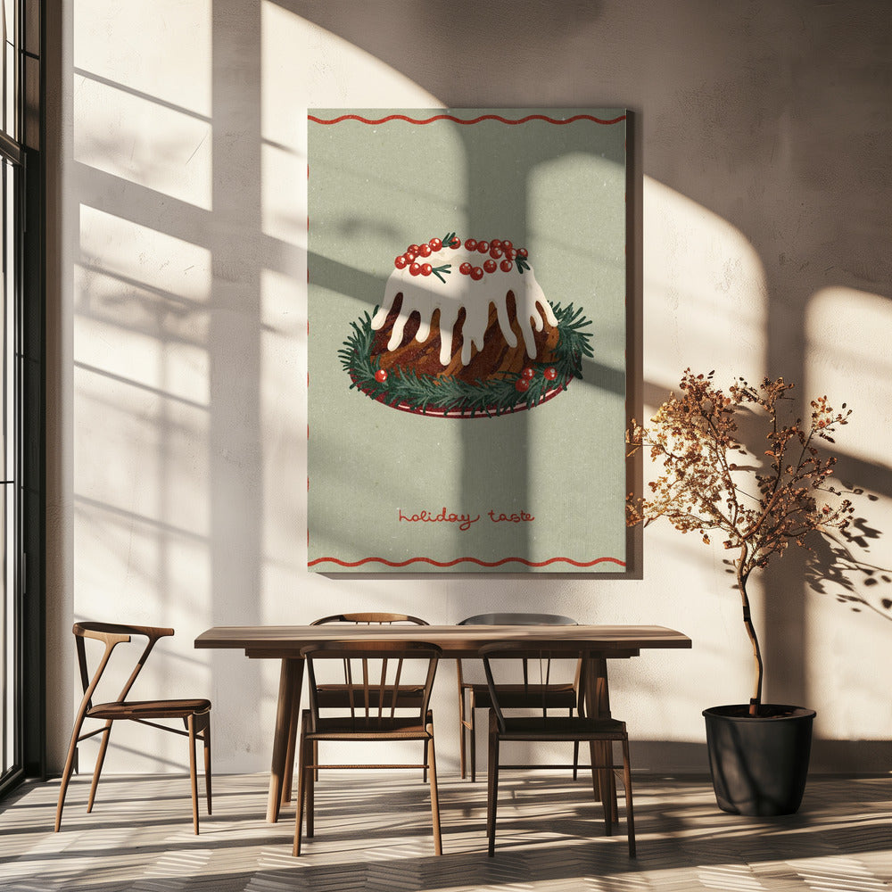 Kersttaart. Holiday Taste | Canvas