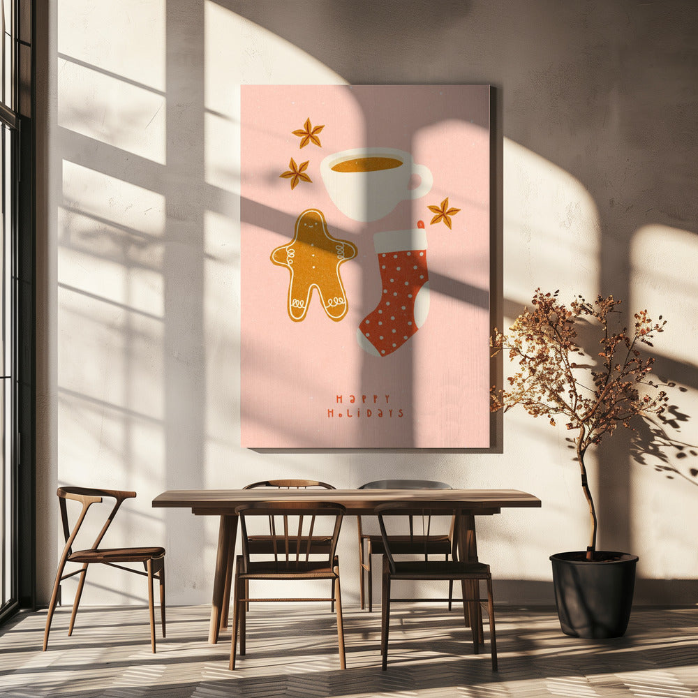 Kerstsfeer | Canvas
