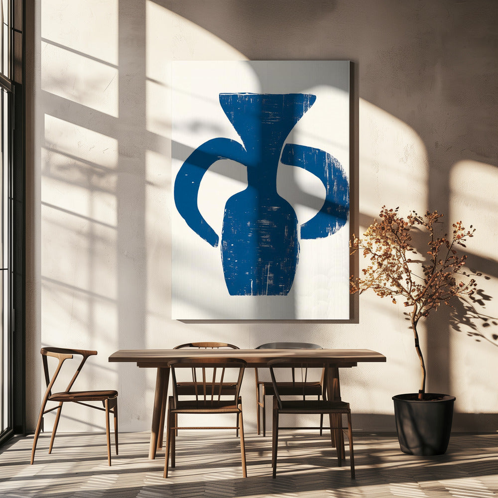 Vaas Blauw | Canvas