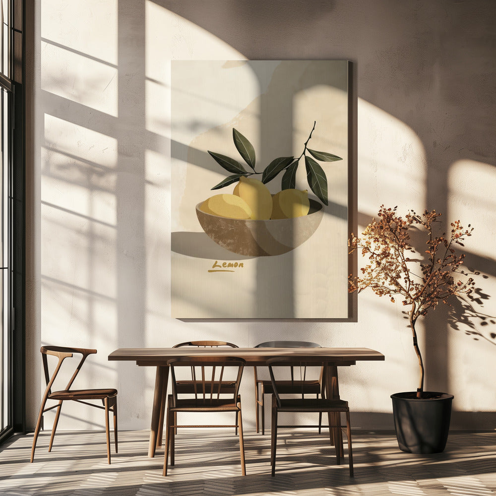 Citroenharmonie | Canvas
