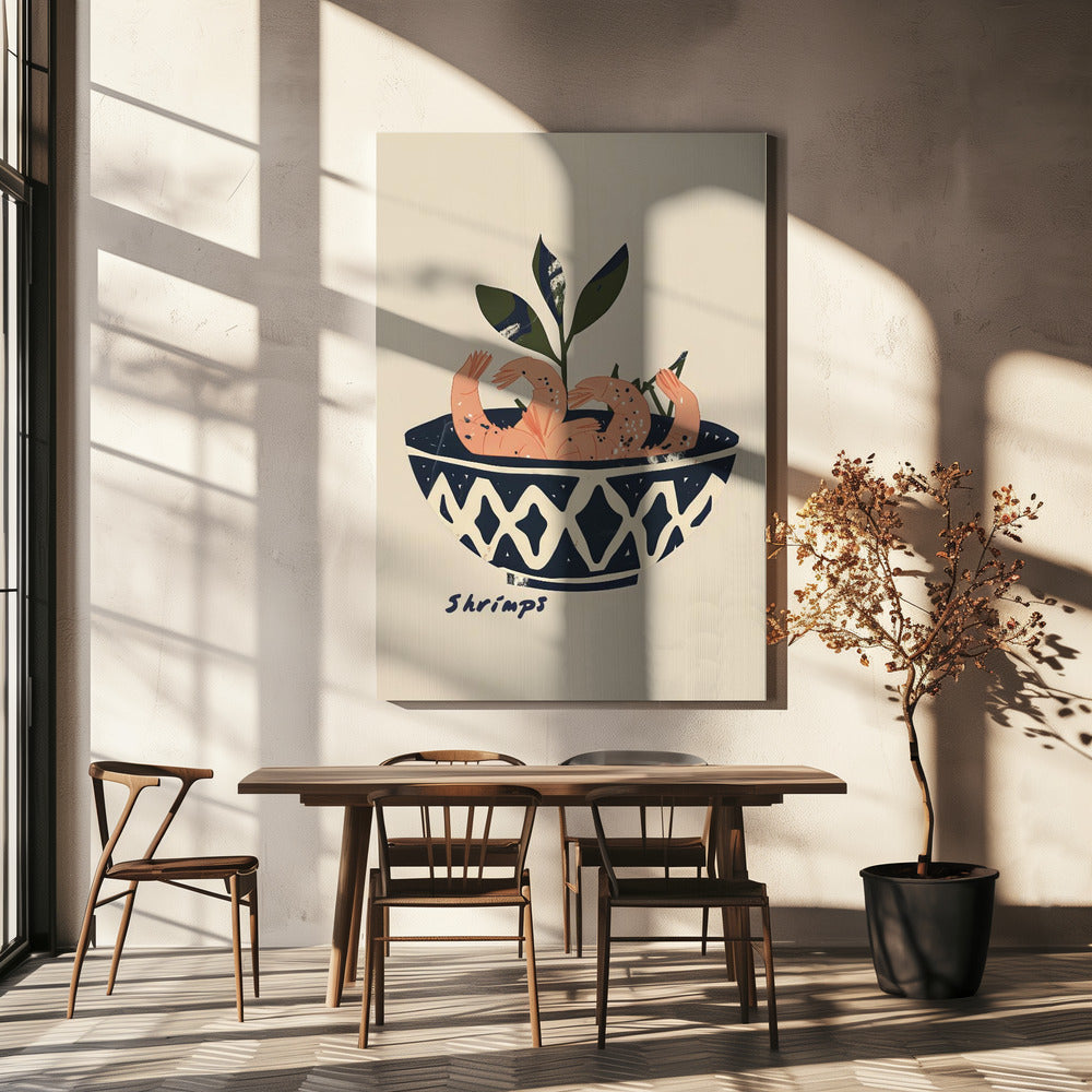 Garnalen Delight Bowl | Canvas