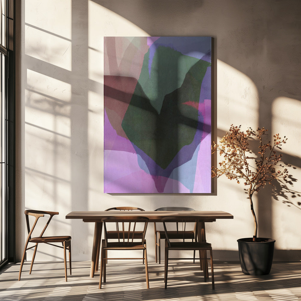 Abstract Dipped Landscape 5 | Canvas