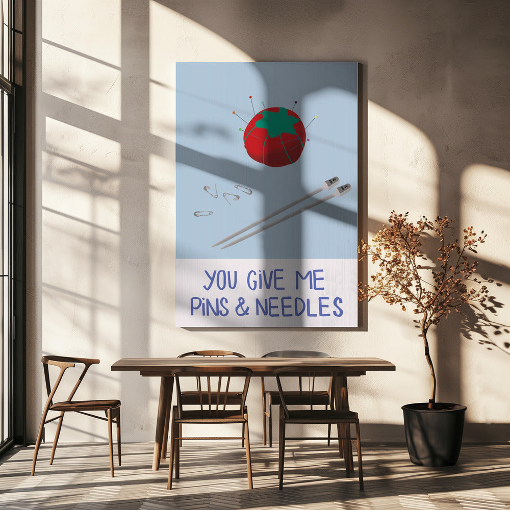 spelden en naalden | Canvas
