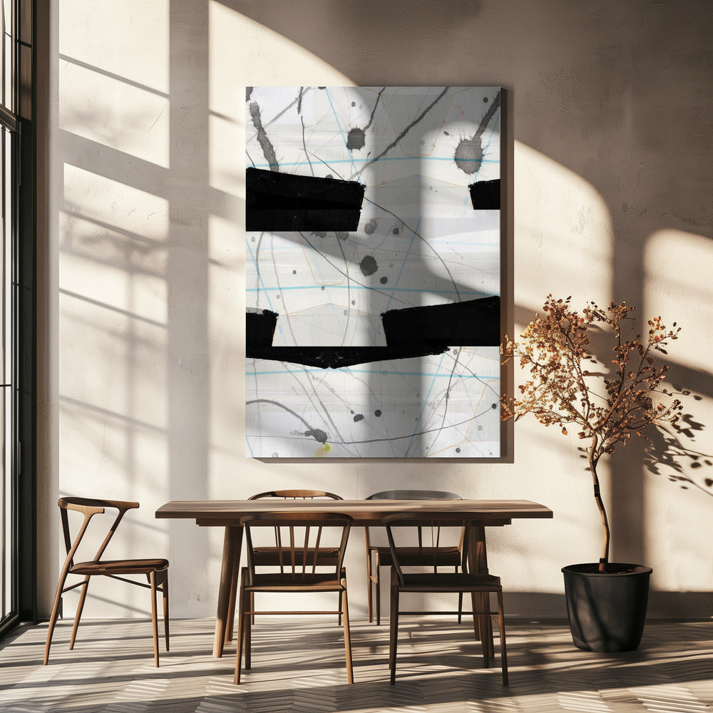 Dansen in het donker 5 | Canvas