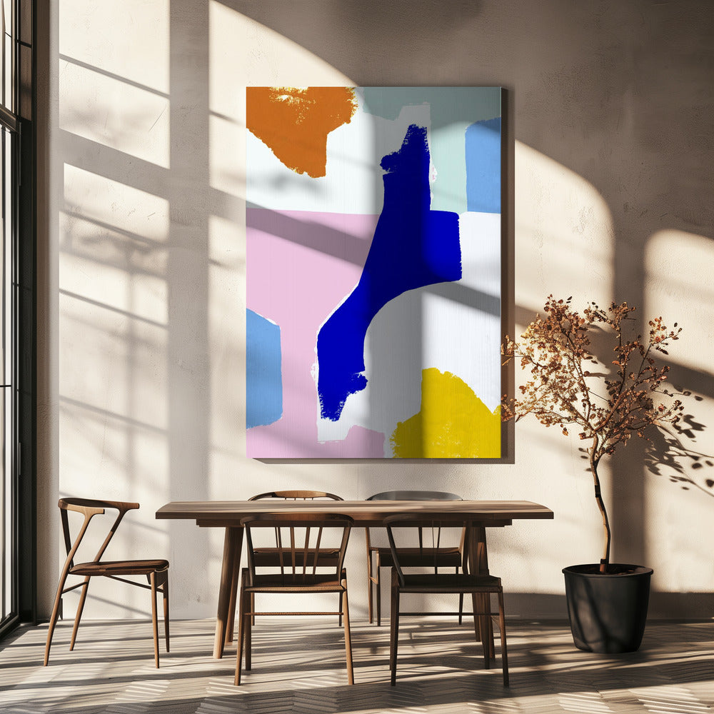 Grote vormen 1 | Canvas