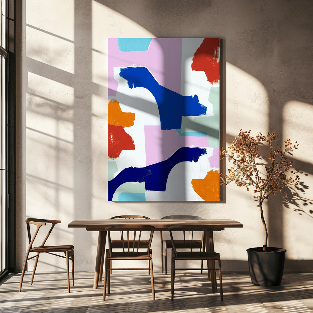 Grote vormen 2 | Canvas