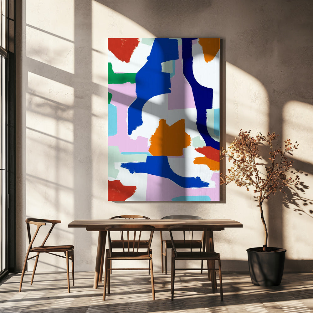 Grote vormen 3 | Canvas